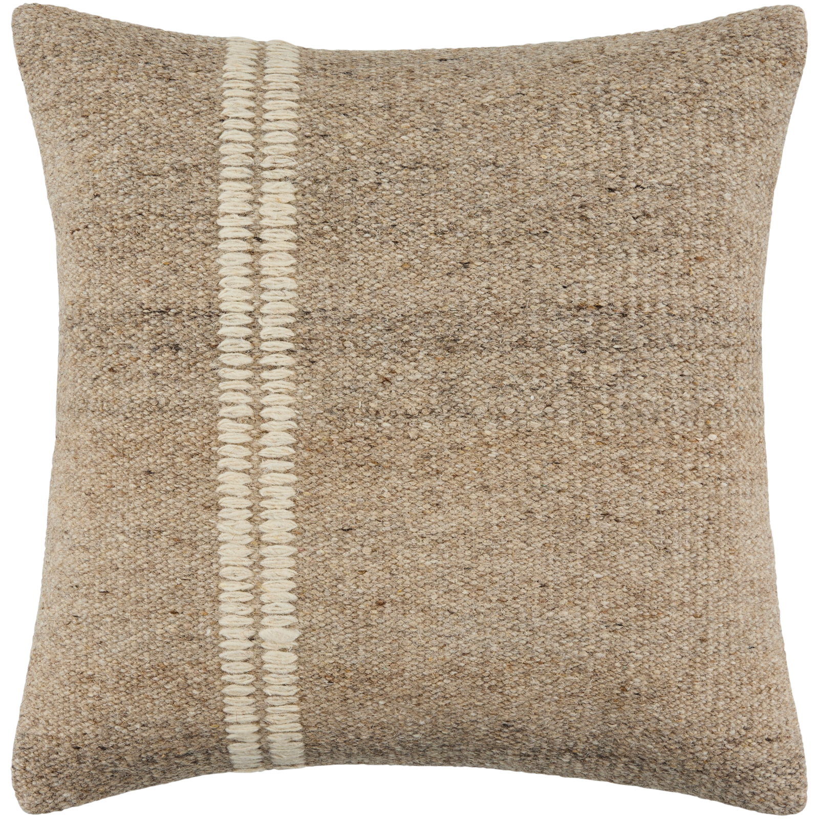 Jundah Woven Cushion in Warm Natural by Keiichi
