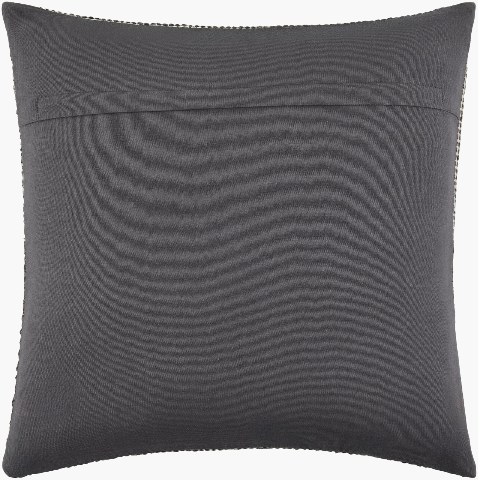Marzano Hand Woven Cushion in Charcoal by Keiichi