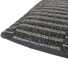 Marzano Hand Woven Cushion in Charcoal by Keiichi