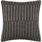 Marzano Hand Woven Cushion in Charcoal by Keiichi