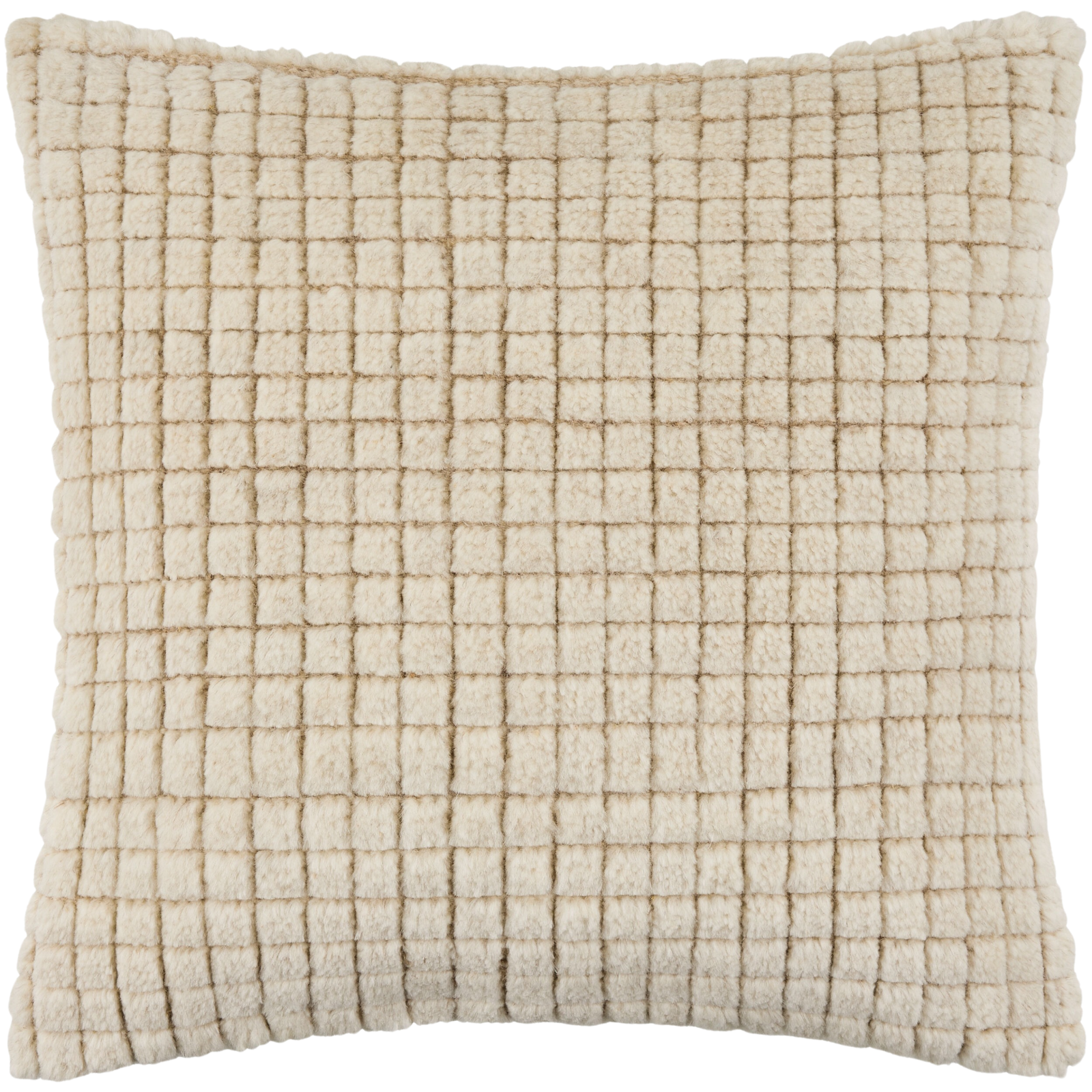 Novoli Hand Woven Cushion in Natural by Keiichi