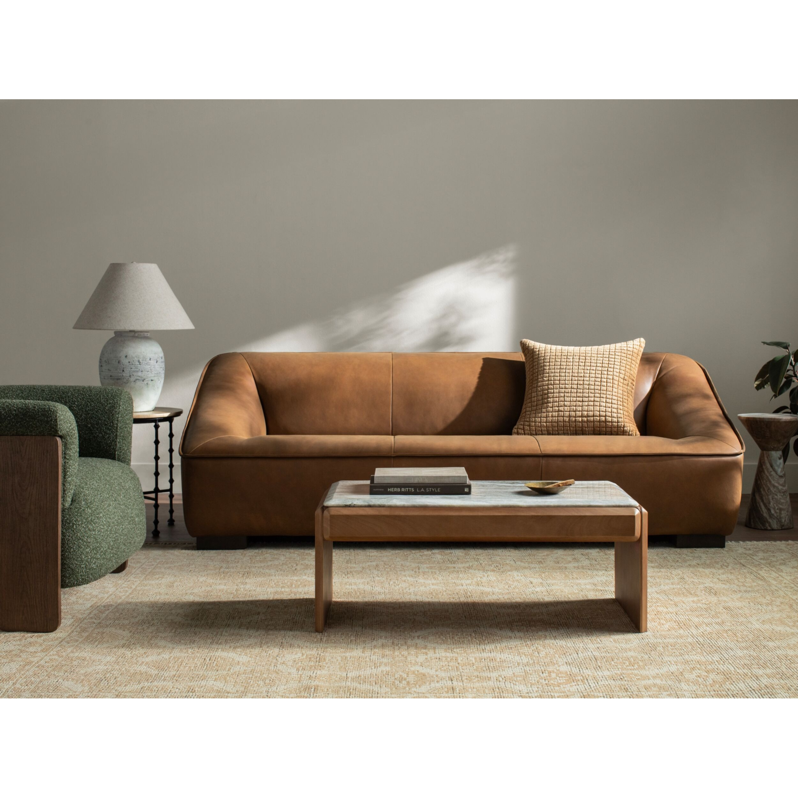 Novoli Hand Woven Cushion in Natural by Keiichi