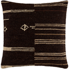 Solea Hand Woven Cushion in Dark by Keiichi