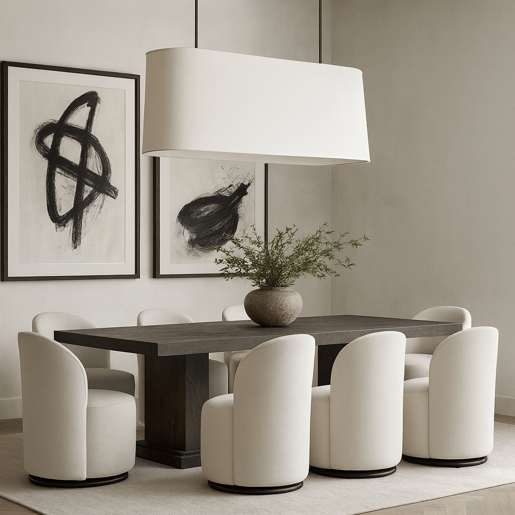 Savoy Swivel Dining Chair by Keiichi