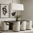 Savoy Swivel Dining Chair by Keiichi
