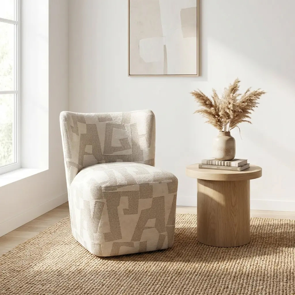 Stratford Swivel Dining Chair by Keiichi