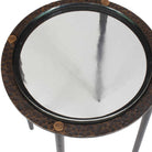 Kennington Round Glass Side Table by Uttermost