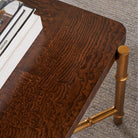 Kesden Coffee Table in Ash Burl by Theodore Alexander