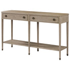 Kingswell Console Table in Riverwash Oak by Theodore Alexander