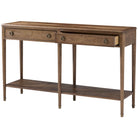 Kingswell Console Table in Tobacco by Theodore Alexander
