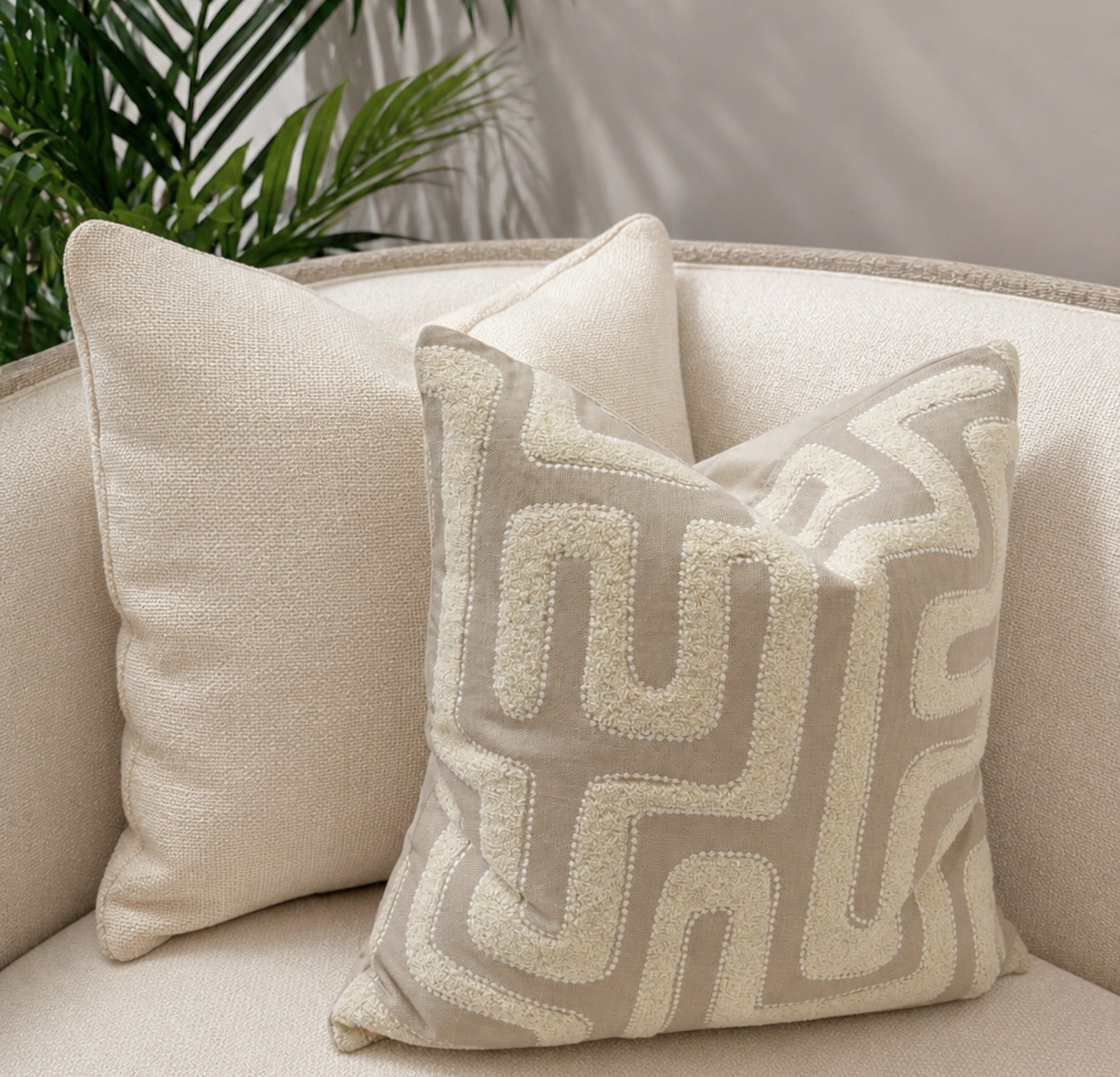 Kovner Woven Cushion Two by Keiichi