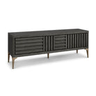 Kyoto Grey Oak Veneer Media TV Cabinet Unit Berkeley Designs
