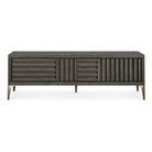 Kyoto Grey Oak Veneer Media TV Cabinet Unit Berkeley Designs