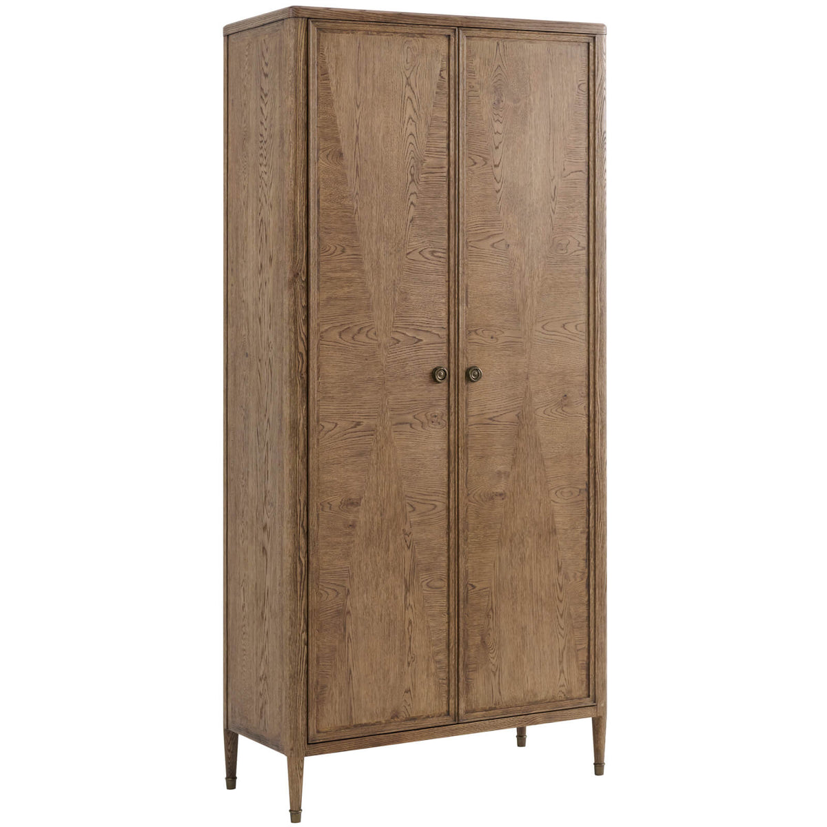 Langford Wardrobe in Tobacco by Theodore Alexander