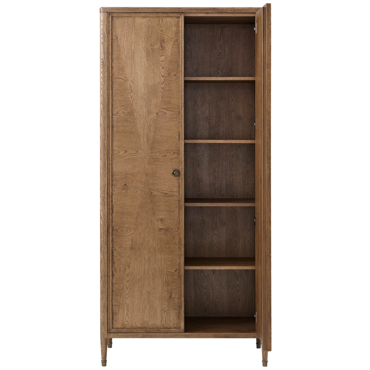 Langford Wardrobe in Tobacco by Theodore Alexander