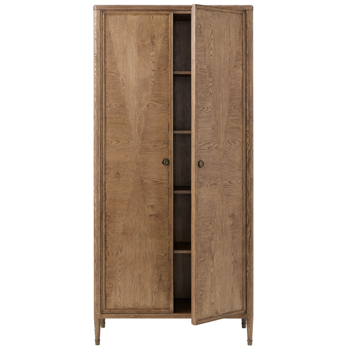 Langford Wardrobe in Tobacco by Theodore Alexander