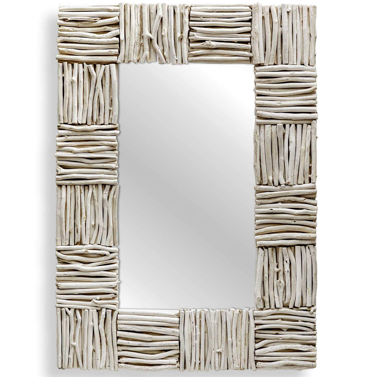 Lathey Teak Mirror Uttermost