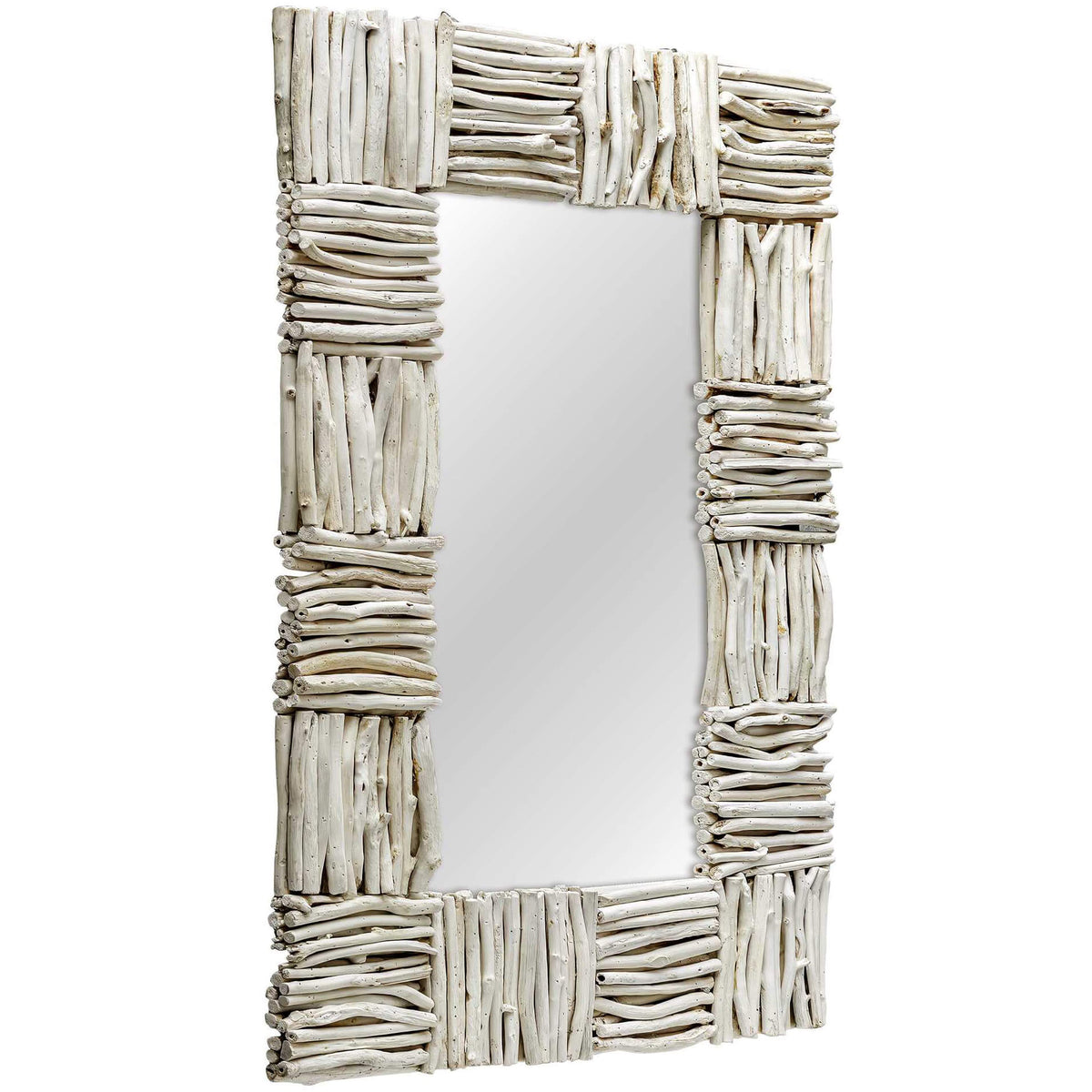 Lathey Teak Mirror Uttermost
