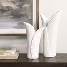 Leafscape Vases Set of 2 by Uttermost