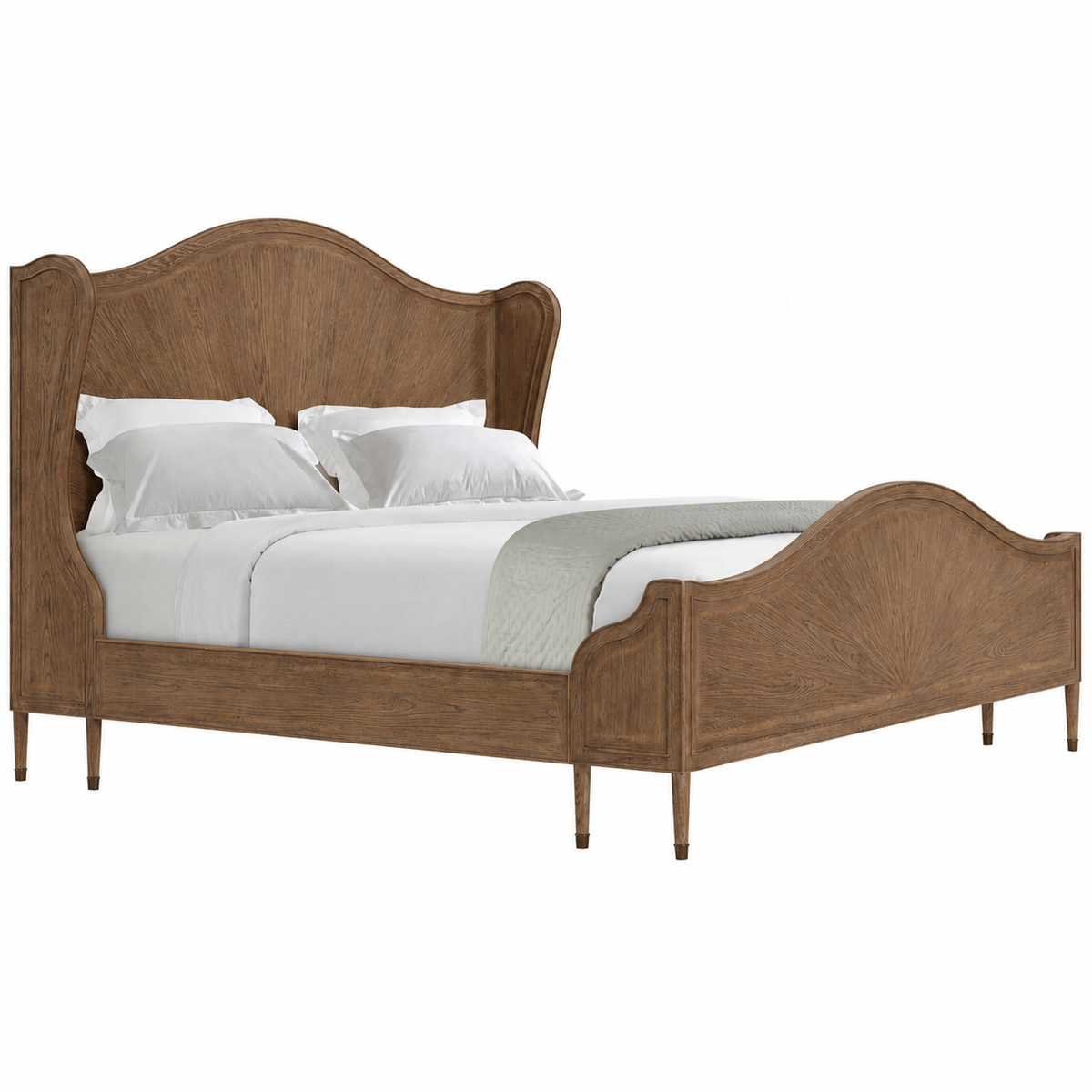 Linden Grove Bed in Tobacco - UK King Size by Theodore Alexander