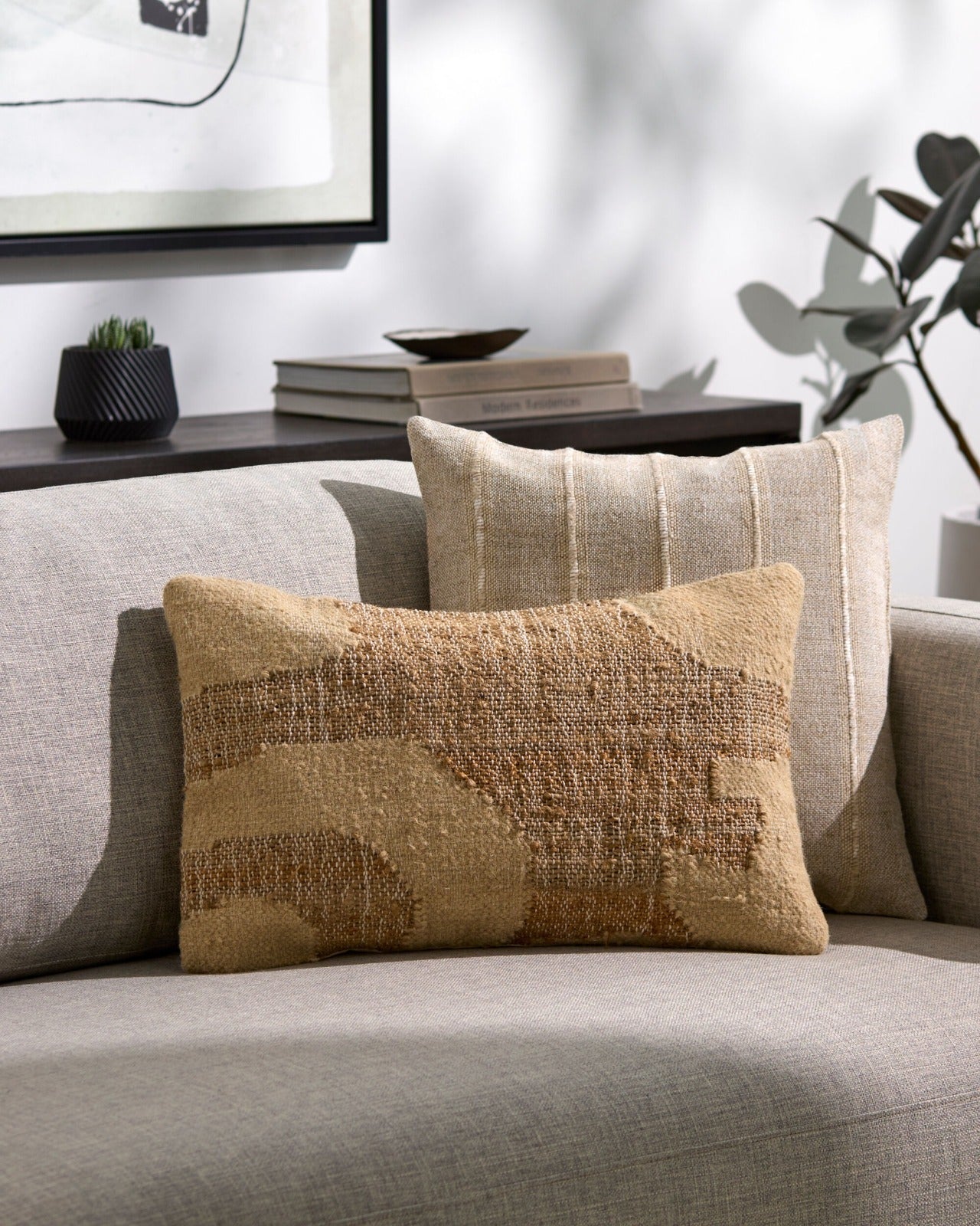 Luke Woven Cushion by Keiichi
