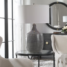 Felipe Distressed Gray Table Lamp by Uttermost