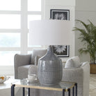 Felipe Distressed Gray Table Lamp by Uttermost
