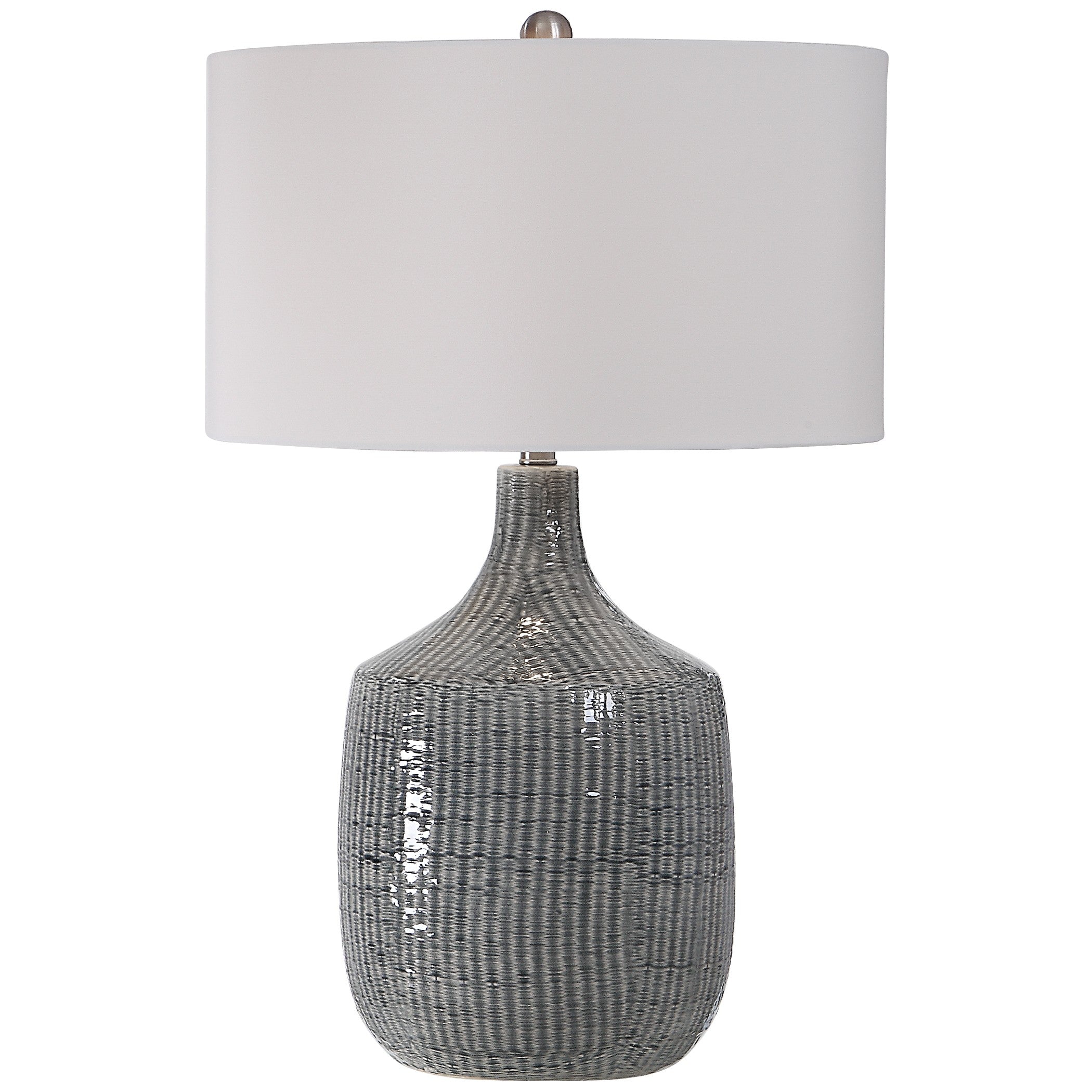 Felipe Distressed Gray Table Lamp by Uttermost