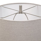 Comanche White Crackle Table Lamp by Uttermost