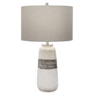 Comanche White Crackle Table Lamp by Uttermost