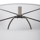 Dakota White Crackle Table Lamp by Uttermost
