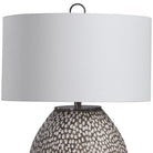 Cyprien Grey White Table Lamp by Uttermost