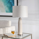 Delgado Light Gray Table Lamp by Uttermost