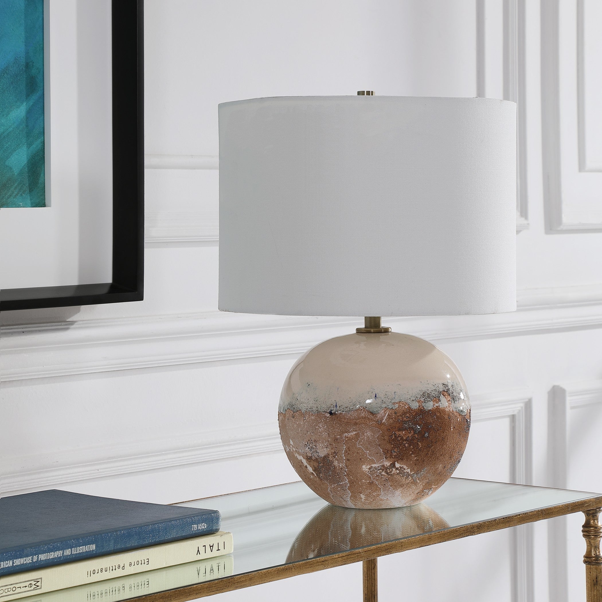 Durango Terracotta Accent Lamp by Uttermost