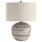 Prospect Striped Accent Lamp by Uttermost