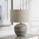 Prospect Striped Accent Lamp by Uttermost