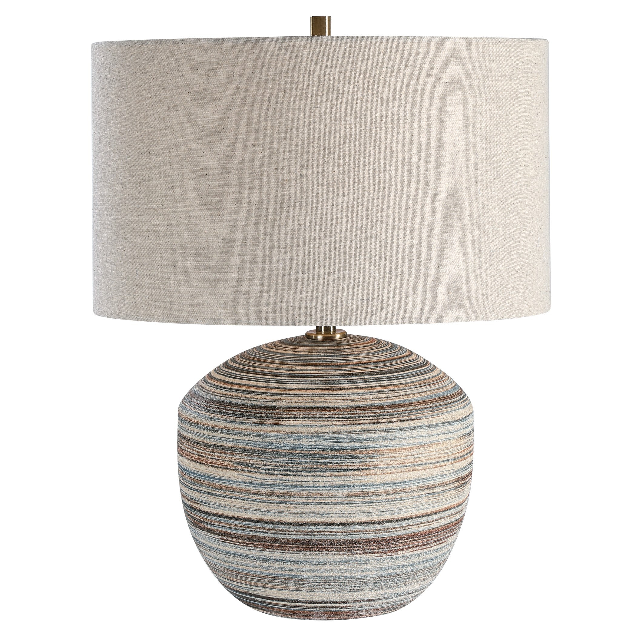 Prospect Striped Accent Lamp by Uttermost