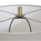 Monacan Gray Textured Table Lamp by Uttermost