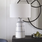 Breton Nautical Stripe Table Lamp by Uttermost
