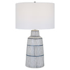 Breton Nautical Stripe Table Lamp by Uttermost