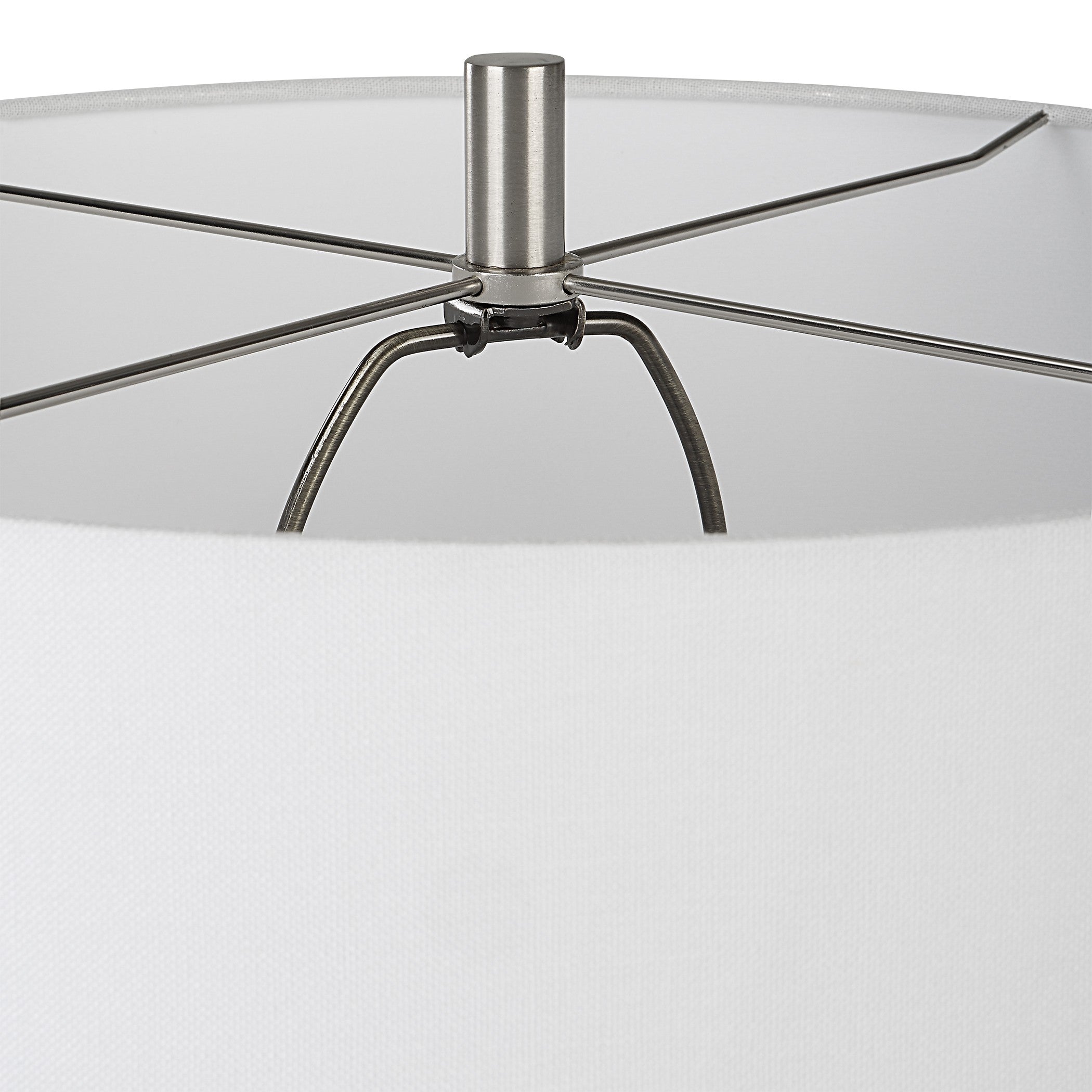 Scouts White Table Lamp by Uttermost