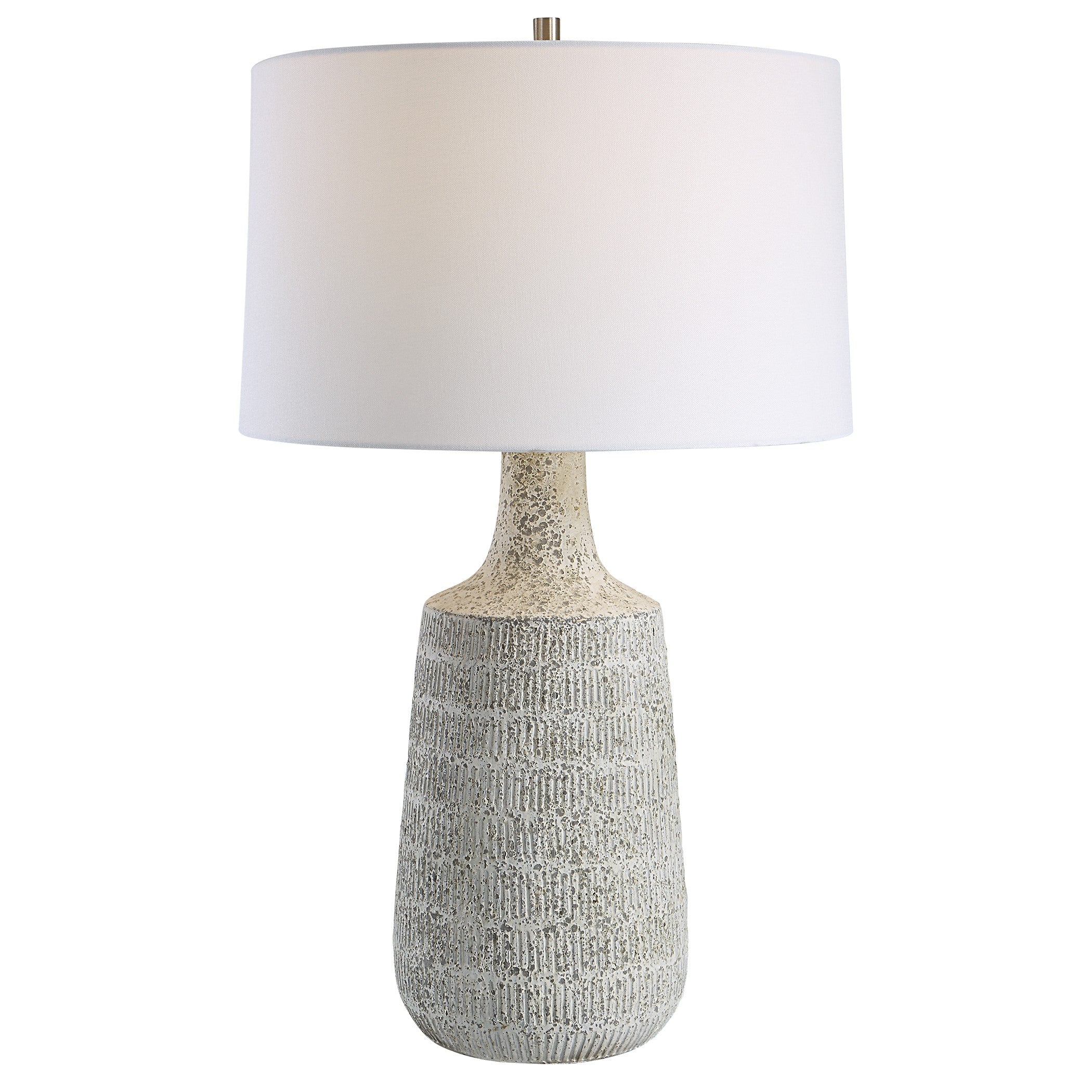 Scouts White Table Lamp by Uttermost
