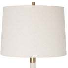 Marille Ivory Stone Table Lamp by Uttermost