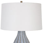 Veston Blue Glaze Table Lamp by Uttermost