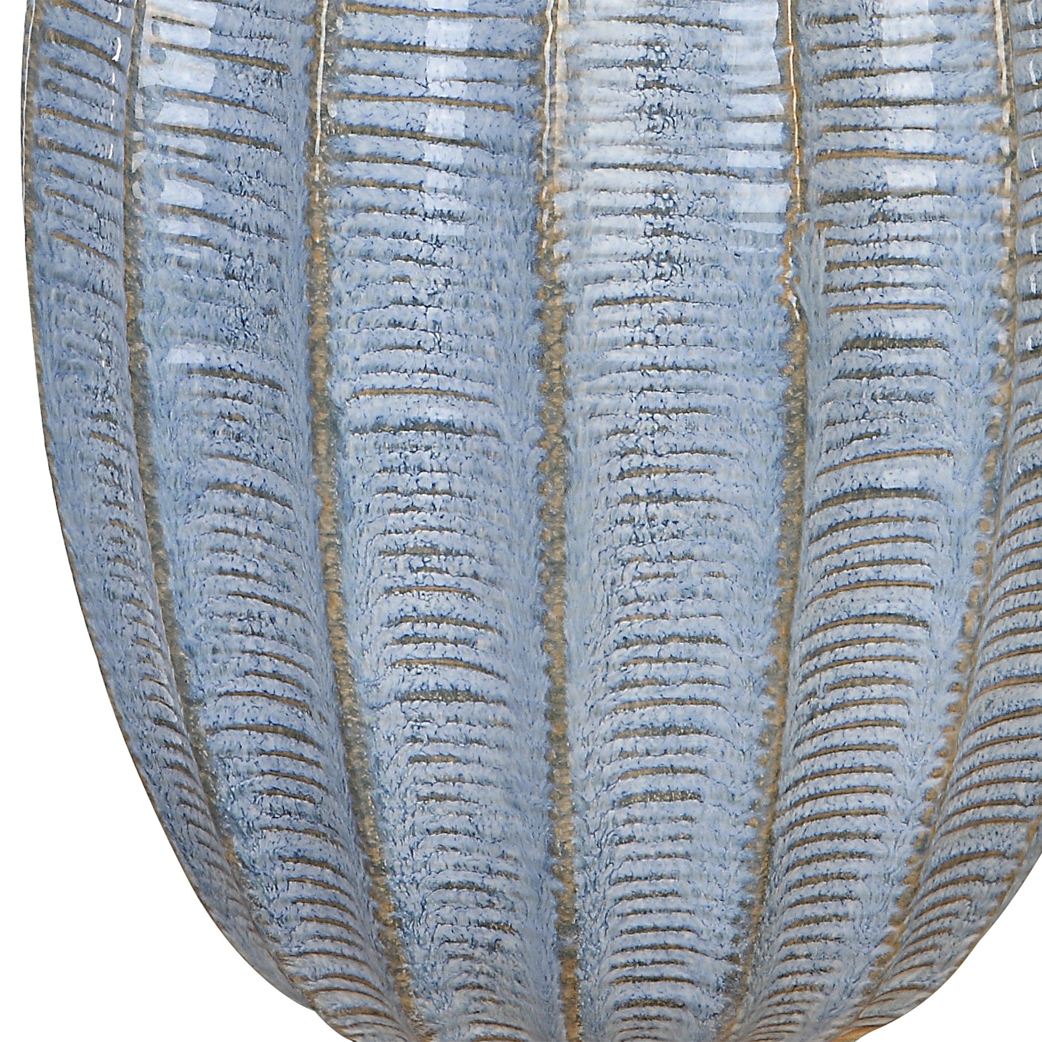 Veston Blue Glaze Table Lamp by Uttermost