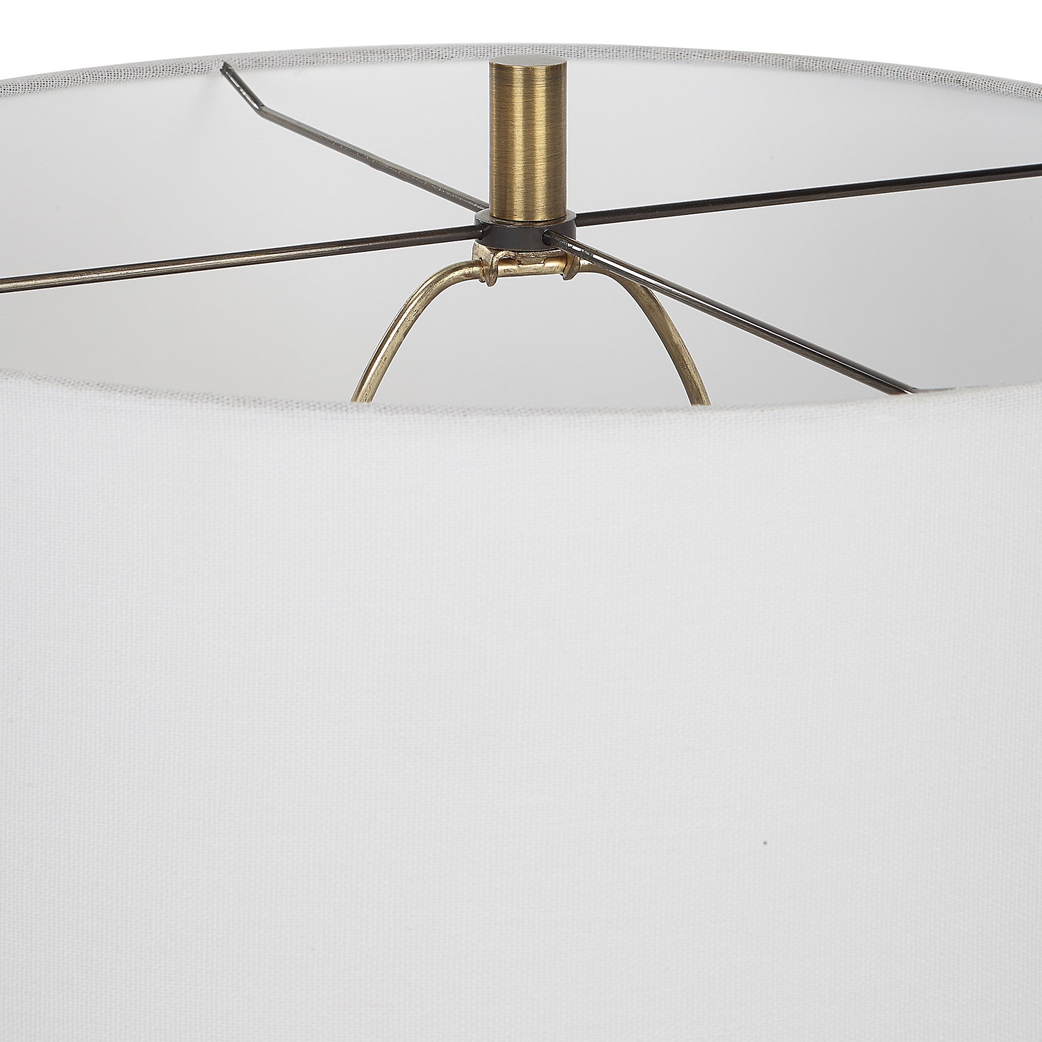 Veston Blue Glaze Table Lamp by Uttermost