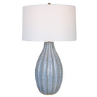 Veston Blue Glaze Table Lamp by Uttermost