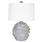 Waves Blue & White Accent Lamp by Uttermost