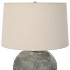 Lunia Gray Glass Table Lamp by Uttermost