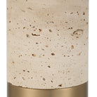 Gravitas Elegant Brass & Stone Lamp by Uttermost
